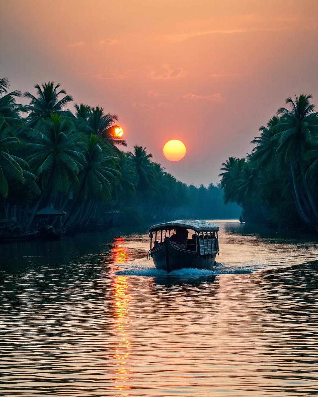 Kerala Backwaters & Hills